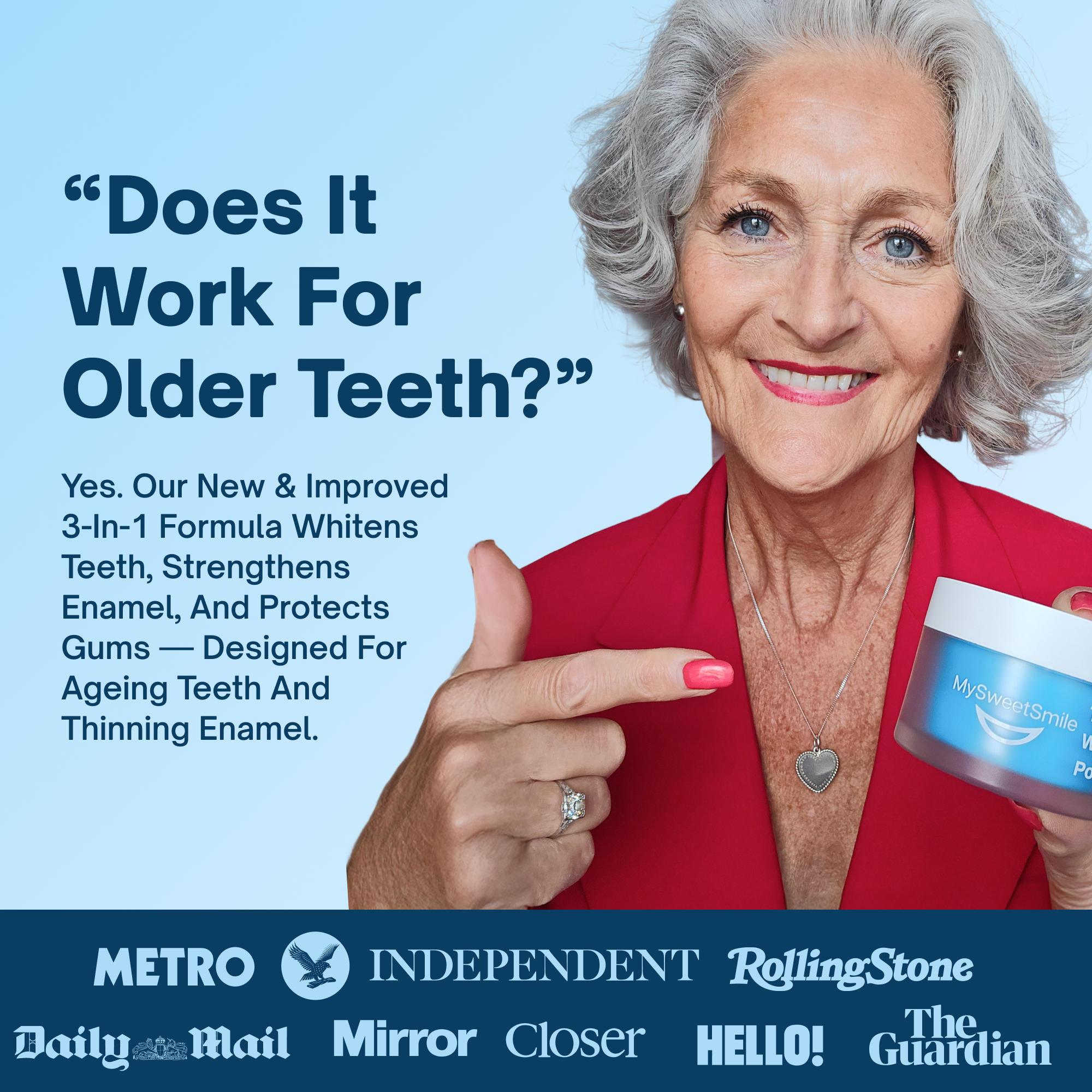 Dentist-Approved Teeth Whitening Powder